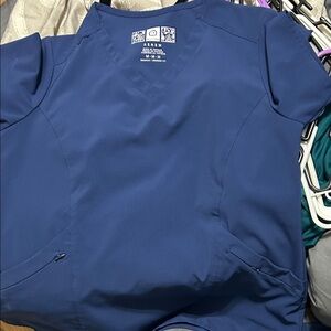 Grey's Anatomy Navy Scrub Top